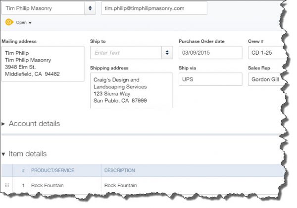 purchase orders quickbooks online purchase orders quickbooks online